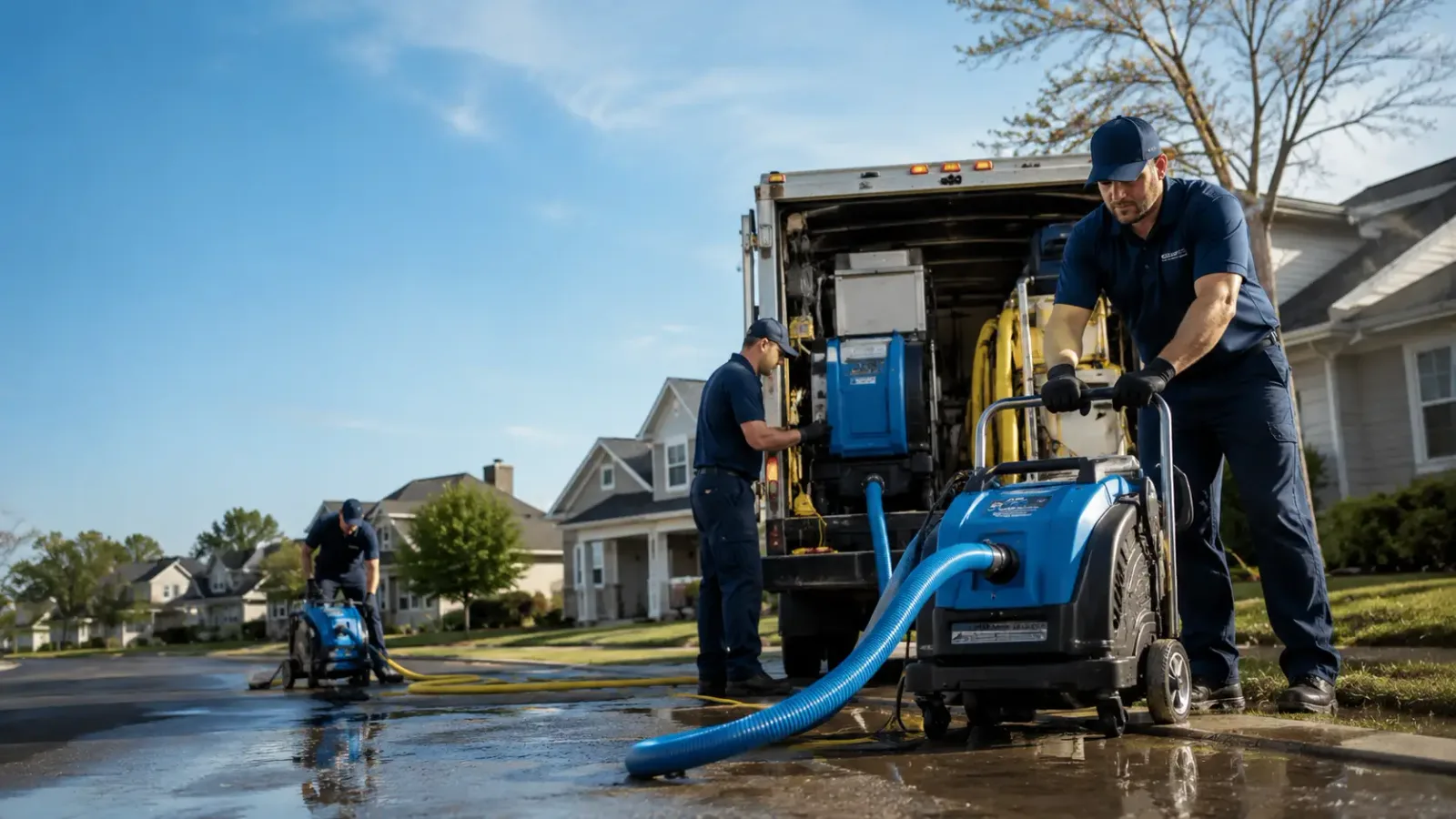 Flood Damage Cleanup in Tall Timbers, MD
